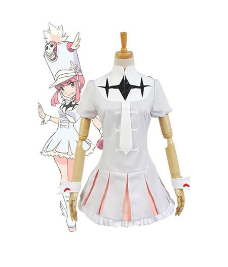 KILL la KILL : Haute Qualité Blanc Uniforme Nonon Jakuzure Costumes Cosplay