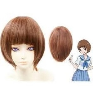 KILL la KILL : Haute Qualité Brown Court Wig Mako Mankanshoku Cosplay