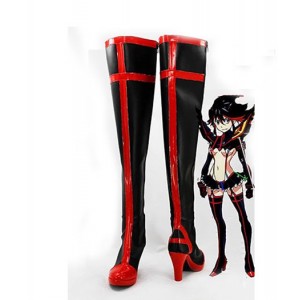 KILL la KILL : Ryuko Matoi Noir Long Boots Cosplay Acheter