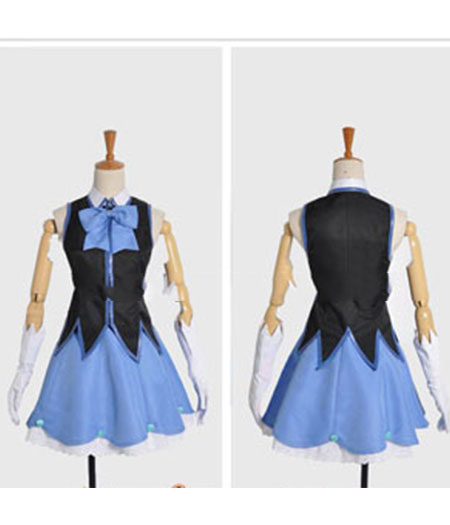 Kyoukai No Kanata : Nase Mitsuki Cosplay Bleu Clair Idole Costume Acheter