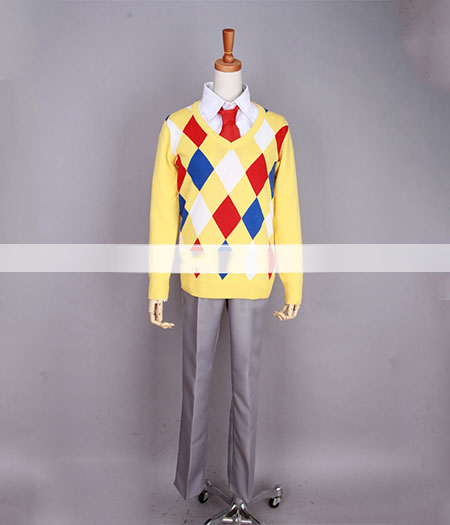 Kyoukai No Kanata : Jaune Pull Costume Kanbara Akihito Cosplay Acheter