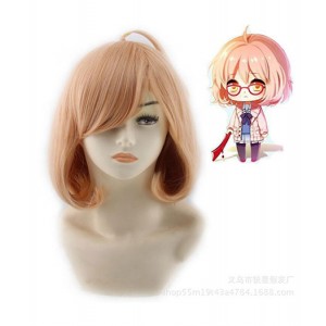 Kyoukai No Kanata : Orange Court Wig Kuriyama Mirai Cosplay Acheter