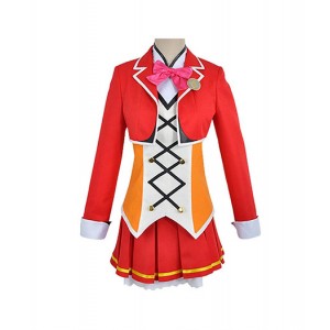 LoveLive! : Haute Qualité Rouge Plasticité Honoka Kousaka Costume Cosplay