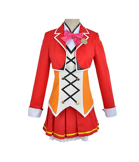 LoveLive! : Haute Qualité Rouge Plasticité Honoka Kousaka Costume Cosplay