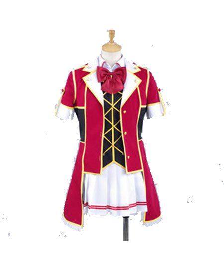 LoveLive! : Rouge Strip Court Costume Honoka Kousaka Cosplay