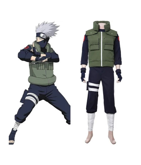 Naruto : Hatake Kakashi Full Set Costume Cosplay Acheter