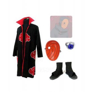 Naruto : Obito Uchiwa Masque Chaussures Cosplay