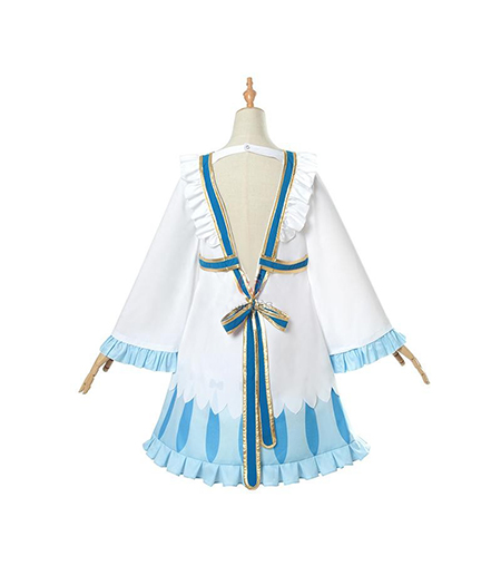The Rising of the Shield Hero : Filo Bleu Clair Robe Costume Cosplay