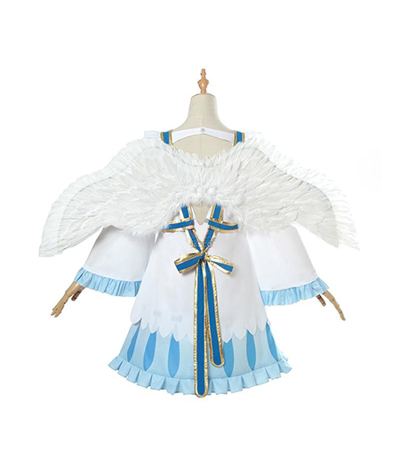 The Rising of the Shield Hero : Filo Bleu Clair Robe Costume Cosplay