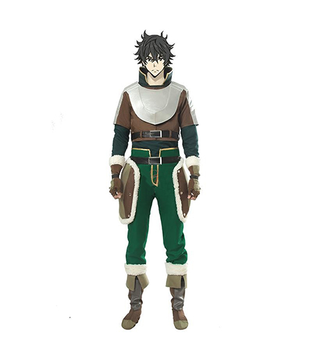 The Rising of the Shield Hero : Vert Naofumi Iwatani Ensemble Complet Costume Cosplay