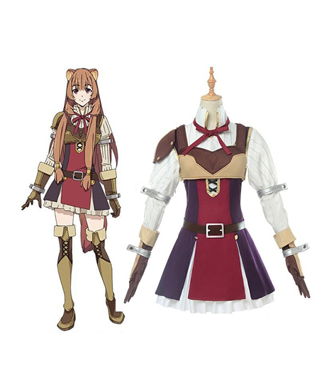 The Rising of the Shield Hero : Full Set Raphtalia Costume Cosplay