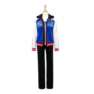 Yuri On Ice : Haute Qualité Bleu Uniforme Manteau Yuri Plisetsky Costume Cosplay Achat