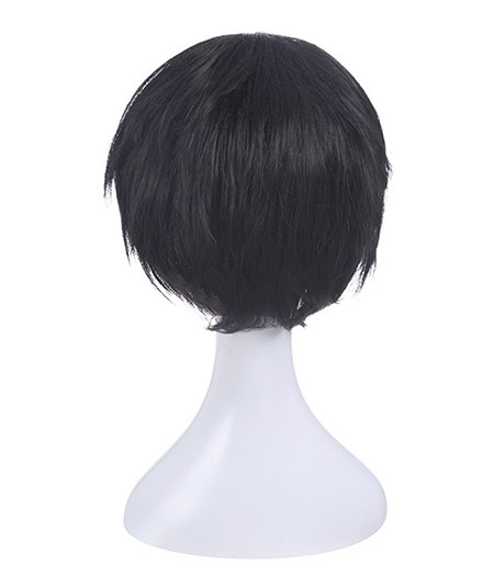 Yuri On Ice : Fille Noir Court Wig Yuri Katsuki Cosplay Acheter