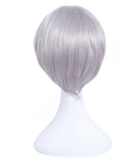 Yuri On Ice : Victor Nikiforov Gris Clair Meilleur Wig Cosplay Acheter Pas Cher