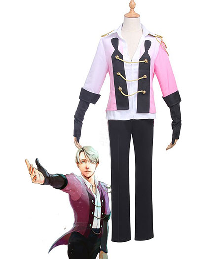 Yuri On Ice : Rose Manteau Victor Nikiforov Costume Cosplay Acheter