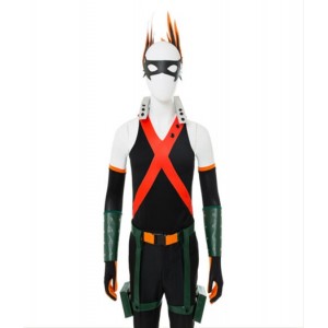 Boku no Hero Academia : Bakugou Katsuki Cosplay Costume de Combat