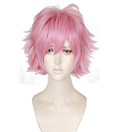 Boku no Hero Academia : Perruque Rose Cosplay Ashido Mina 