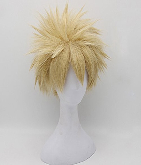 Boku no Hero Academia : Cosplay Yellow Wig Bakugou Katsuki 