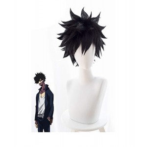 Boku no Hero Academia : Perruque Noire Cosplay Dabi Achat 