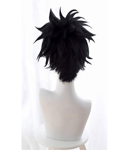 Boku no Hero Academia : Perruque Noire Cosplay Dabi Achat 