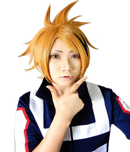 Boku no Hero Academia : Kaminari Denki Jaune Wig Cosplay