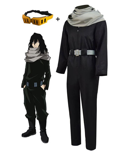 Boku no Hero Academia : Cosplay Costume Shota Aizawa Black Kit