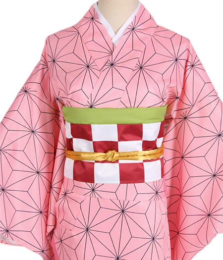 Demon Slayer : Kimetsu no Yaiba Kit Kimono Costume Cosplay Kamado Nezuko