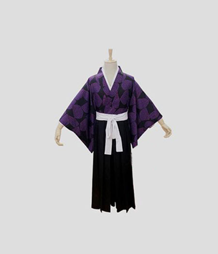 Demon Slayer : Kimetsu no Yaiba Kokushibou Pourpre Kimono Costume Cosplay Acheter