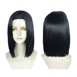 Demon Slayer : Kimetsu no Yaiba Noir Court Wig Ubuyashiki Kagaya Cosplay