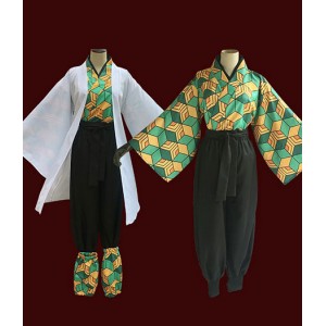 Demon Slayer : Kimetsu no Yaiba Sabito Ensemble Comple Costume Cosplay