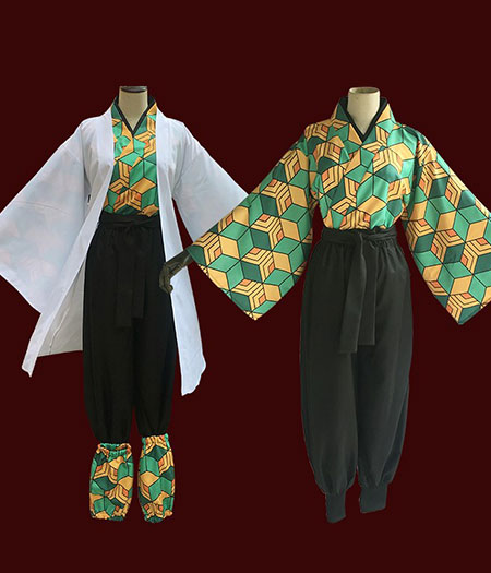 Demon Slayer : Kimetsu no Yaiba Sabito Ensemble Comple Costume Cosplay