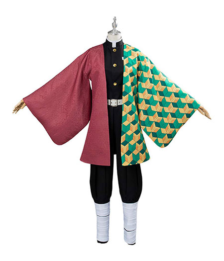 Demon Slayer : Kimetsu no Yaiba Ensemble Complet Tomioka Giyu Costume Cosplay