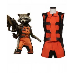 Guardians Of The Galaxy : Rocket Racoon Ensemble Complet Costume Cosplay Acheter