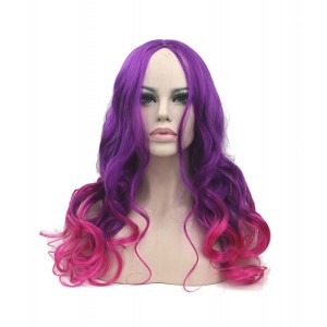 Guardians Of The Galaxy : Long Cheveux Bouclés Gamora Wig Cosplay