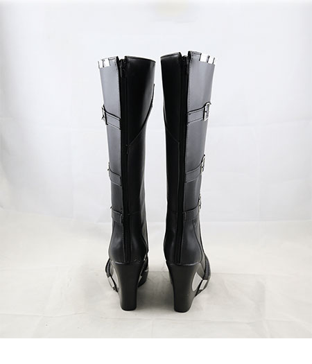 Guardians Of The Galaxy : Noir Long Boots Gamora Cosplay