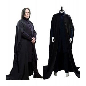 Harry Potter : Severus Snape Severus Rogue Professeur Costumes Cosplay