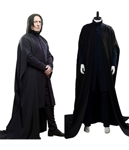 Harry Potter : Severus Snape Severus Rogue Professeur Costumes Cosplay
