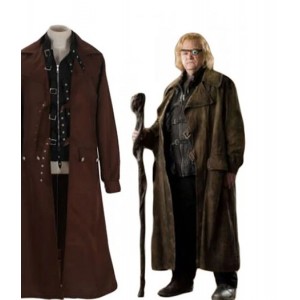 Harry Potter : Mad-Eye Alastor Moody Brown Costume Cosplay