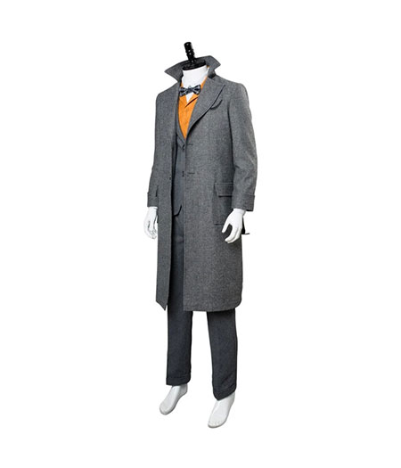 Harry Potter : Norbert Dragonneau Full Set Grindelwald Scamander Costume Cosplay