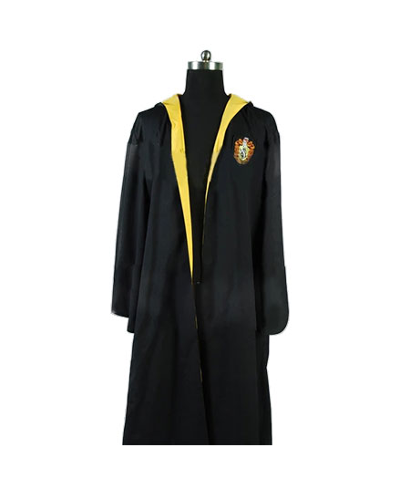 Harry Potter : Hogwarts Hufflepuff Grand Long Robe Costume Cosplay Acheter