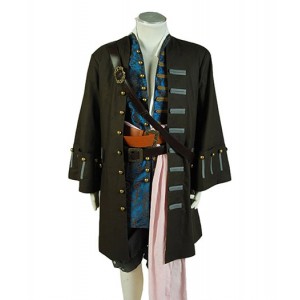 Pirates of the Caribbean : Masculin Jack Sparrow Meilleur Costume Cosplay