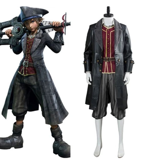 Kingdom Hearts : Full Set Sora Pirate Costume Cosplay Acheter