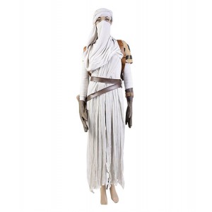 Star Wars : France Blanc Full Set Rey Costume Cosplay Acheter