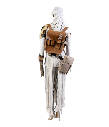 Star Wars : France Blanc Full Set Rey Costume Cosplay Acheter