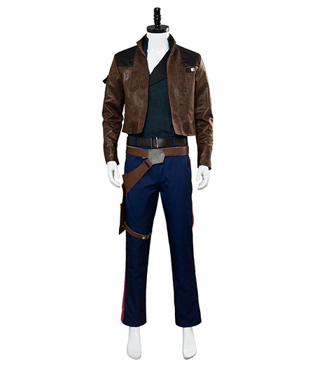 Star Wars : Brown Full Set Han Solo Costume Cosplay Acheter