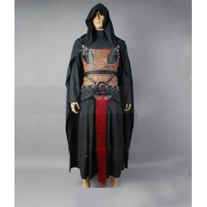 Star Wars : Haute Qualité Darth Revan Noir Costume Cosplay