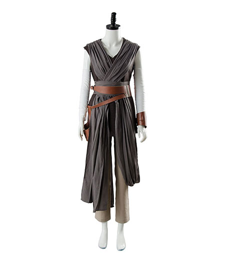 Star Wars VIII : Rey Gris Costume Cosplay Acheter Pas Cher