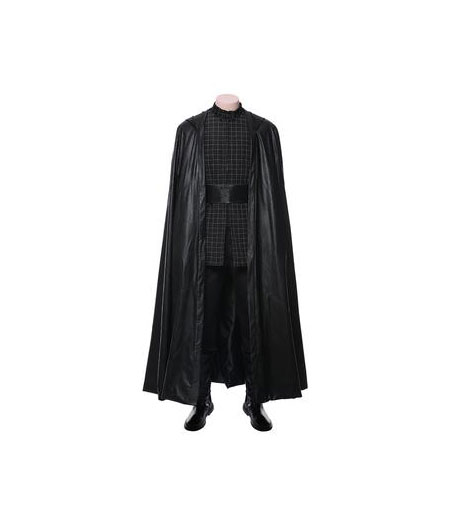 Star Wars IX : Kylo Ren Cosplay Noir Long Costume Acheter