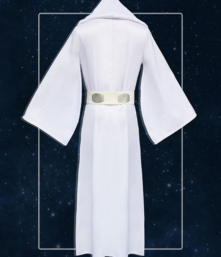 Star Wars : Blanc Robe Leia Organa Solo Cosplay Costume Acheter Pas Cher