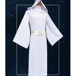 Star Wars : Blanc Robe Leia Organa Solo Cosplay Costume Acheter Pas Cher